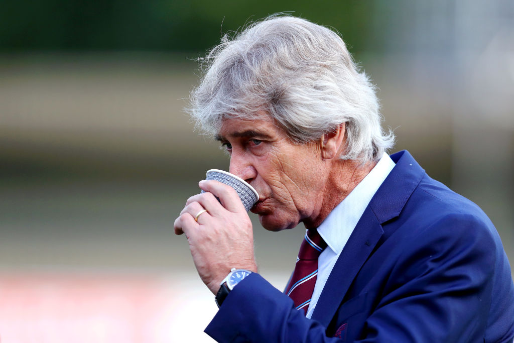  during the Carabao Cup Second Round match between AFC Wimbledon and West Ham United at The Cherry Red Records Stadium on August 28, 2018 in Kingst...