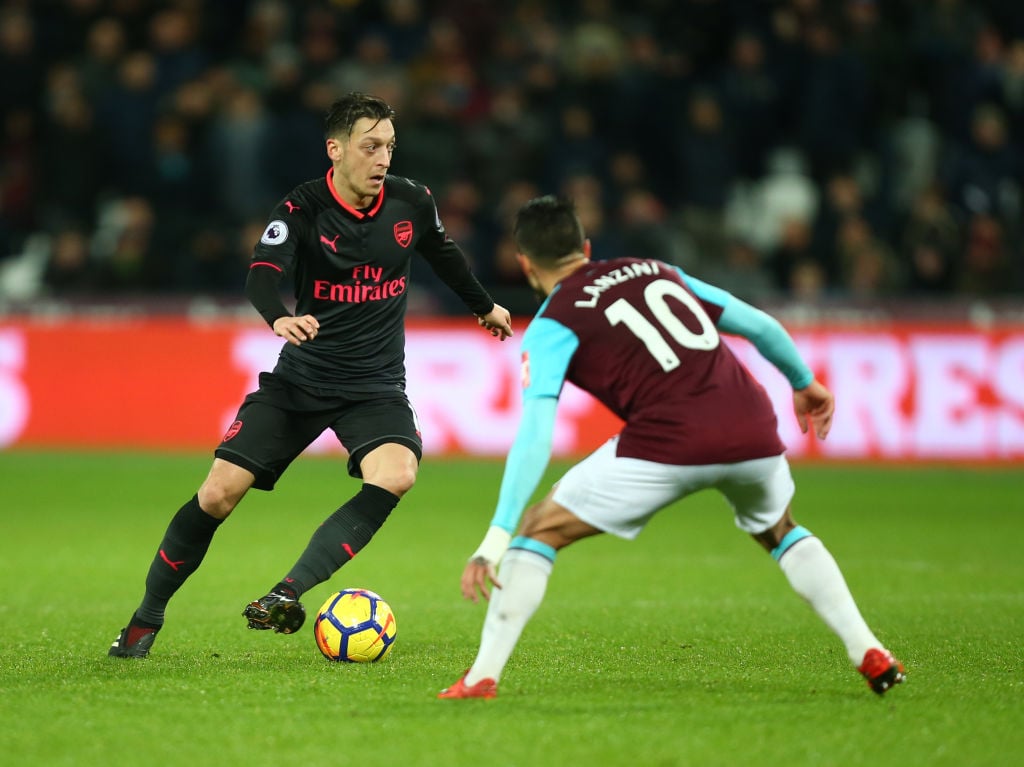 Why West Ham must be extra wary of Arsenal's Mesut Ozil on Saturday