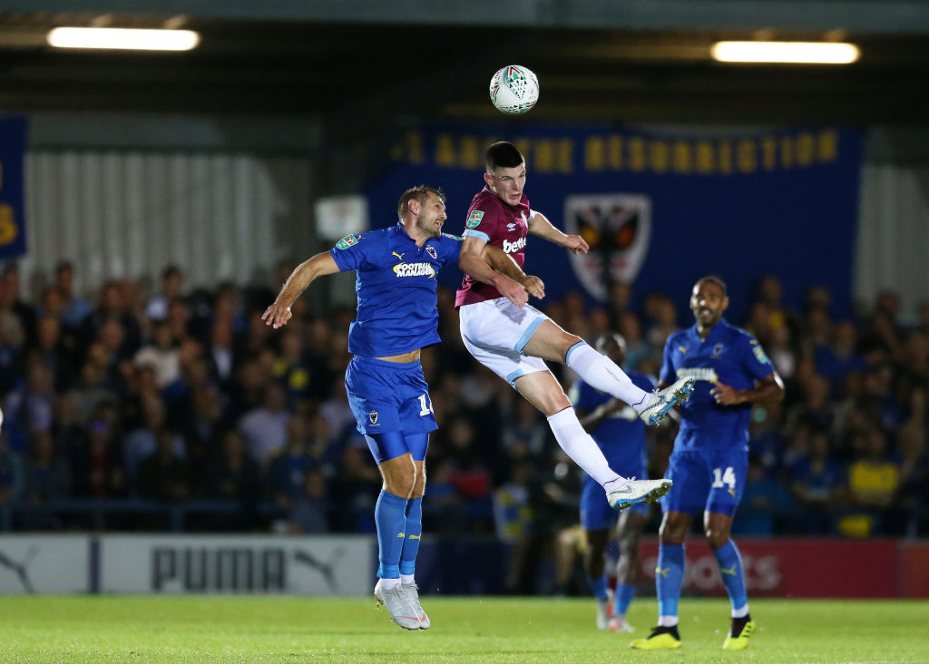 Is it time to bring Declan Rice back into the starting line-up?