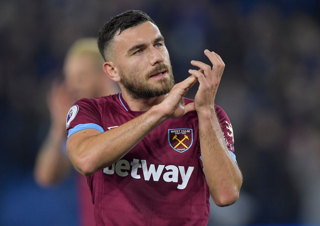 West Ham expect Robert Snodgrass to be fit for Tottenham clash