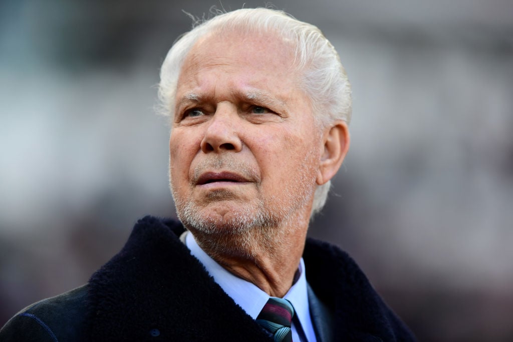 West Ham co-owner David Gold savaged by fans on Twitter after deadline day striker announcement