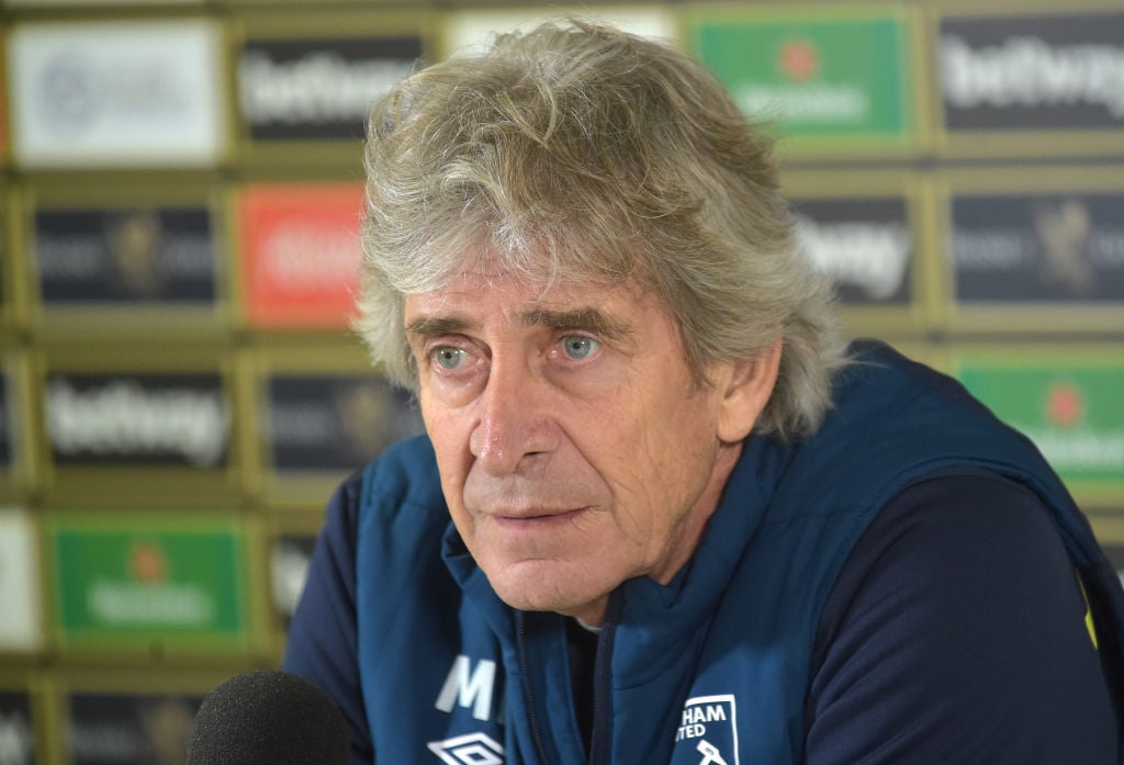 Predicted line-up: Manuel Pellegrini makes six changes as West Ham send out signal of intent to Arsenal