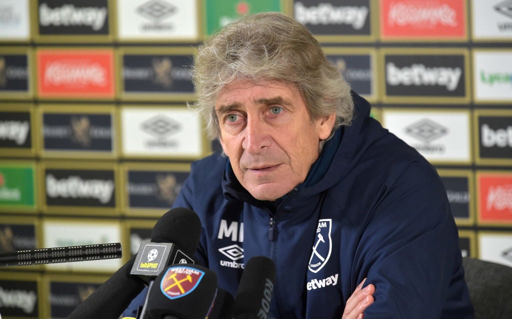 Predicted line-up: Major dilemma forces Manuel Pellegrini into two changes to West Ham side for Bournemouth trip