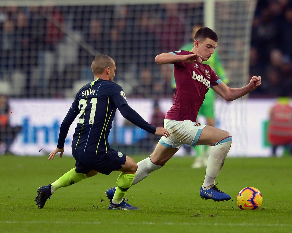 Manchester City's £130m Saul Niguez move is good news for West Ham's hopes of keeping Declan Rice