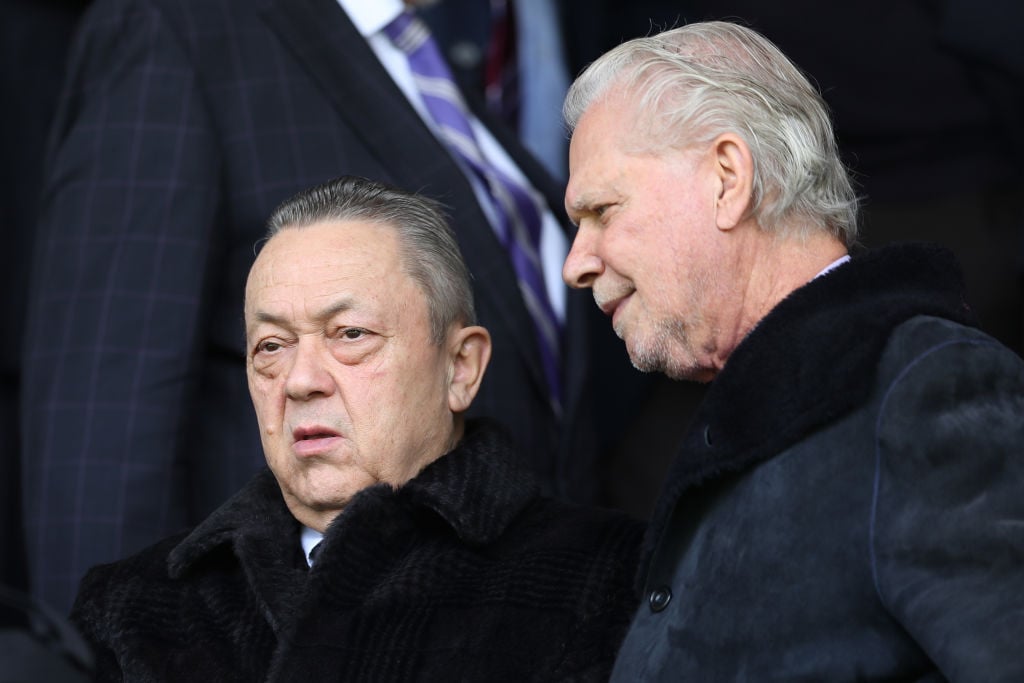 Disappointed West Ham fans await usual transfer window statement from owners David Sullivan and David Gold but it is radio silence