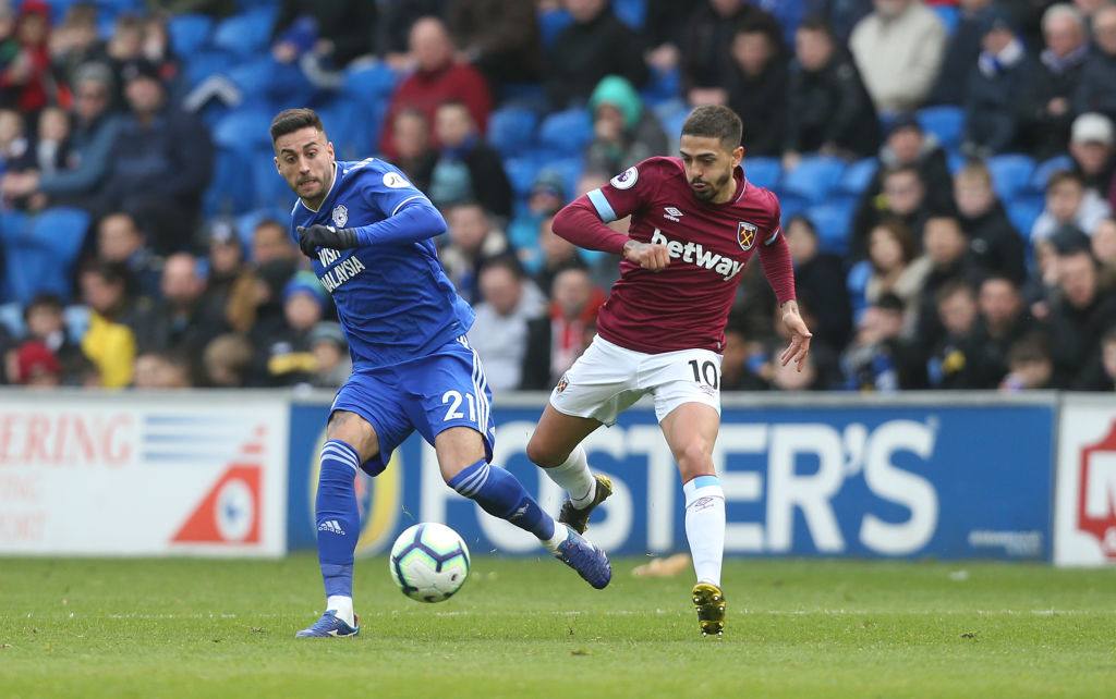 West Ham, Everton, Leicester and Tottenham battling for on-loan Cardiff City star Victor Camarasa - report