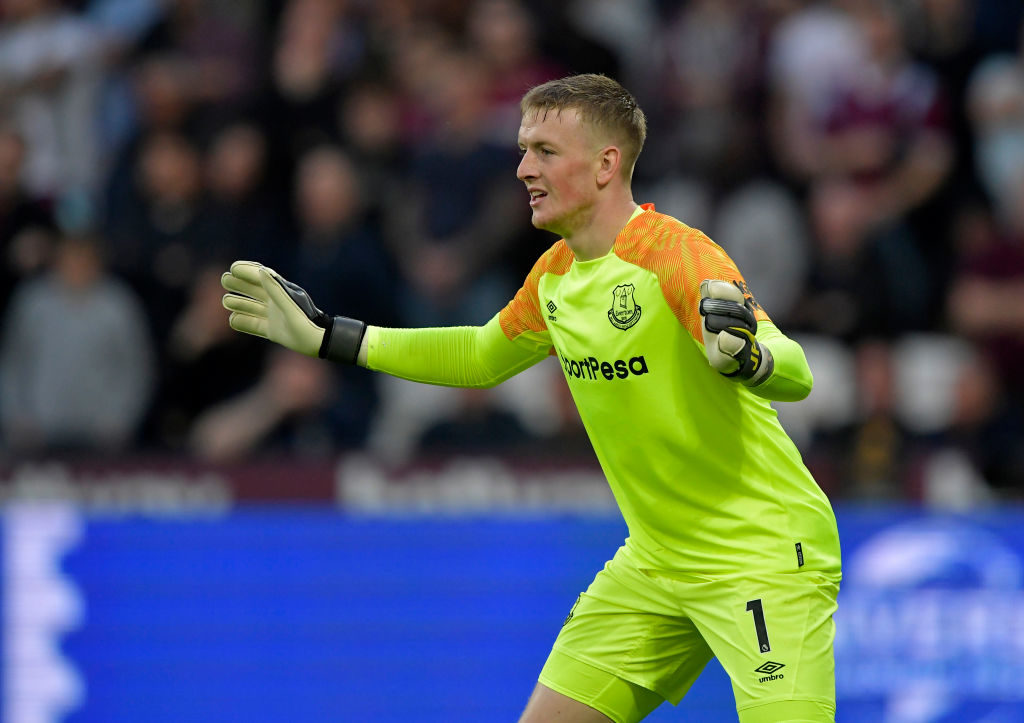 West Ham Eye Shock Swoop For £50m-rated Everton Goalkeeper Jordan ...