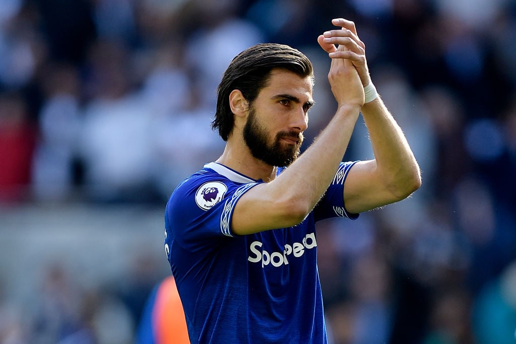 Everton reportedly receive a boost with Andre Gomes in line to return for West Ham clash