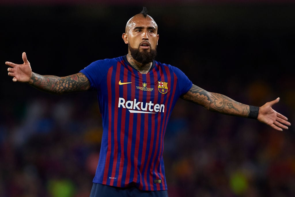 Barcelona star Arturo Vidal gives West Ham a glimpse of what the future might hold with picture on social media