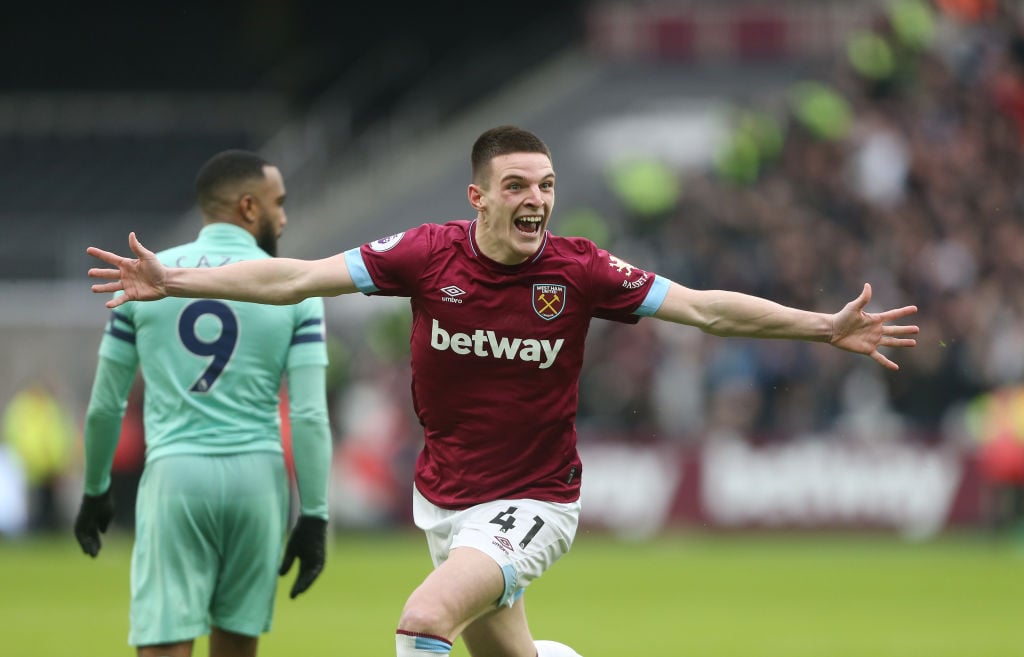 Declan Rice says West Ham players have been raving about Tottenham ace Tanguy Ndombele