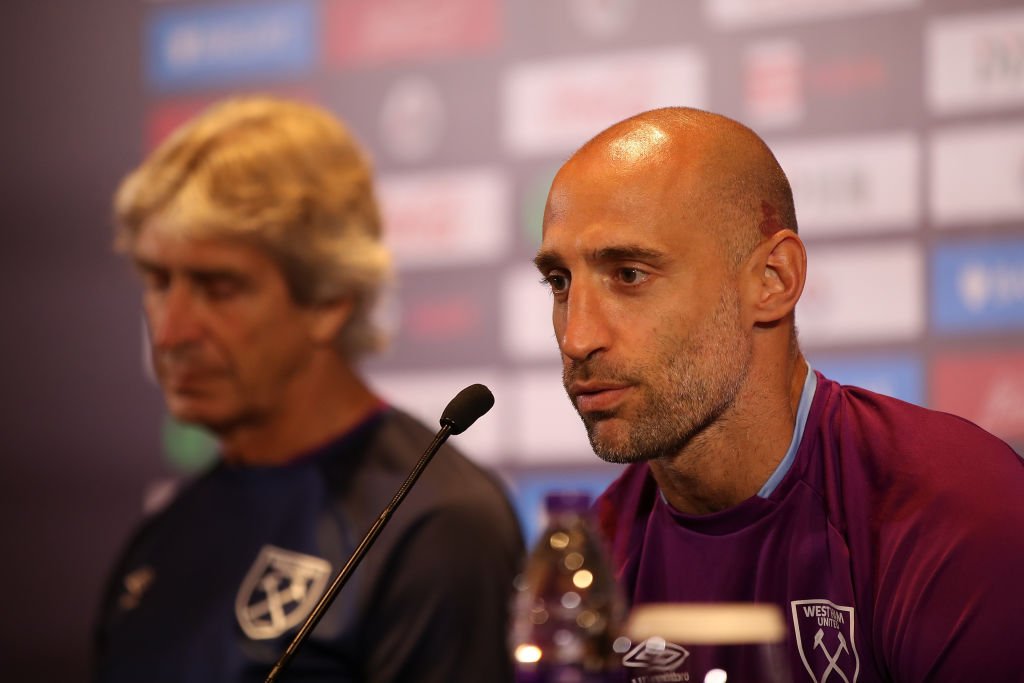 Pablo Zabaleta says this will be his last season in the Premier League