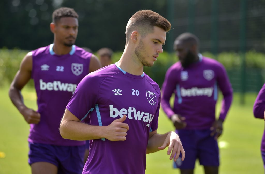 International Focus: West Ham teenage trio Harrison Ashby, Aji Alese and Goncalo Cardoso in action today