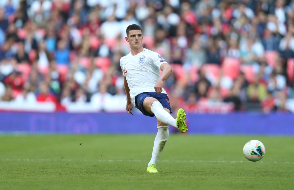 West Ham fans react to Declan Rice's display for England