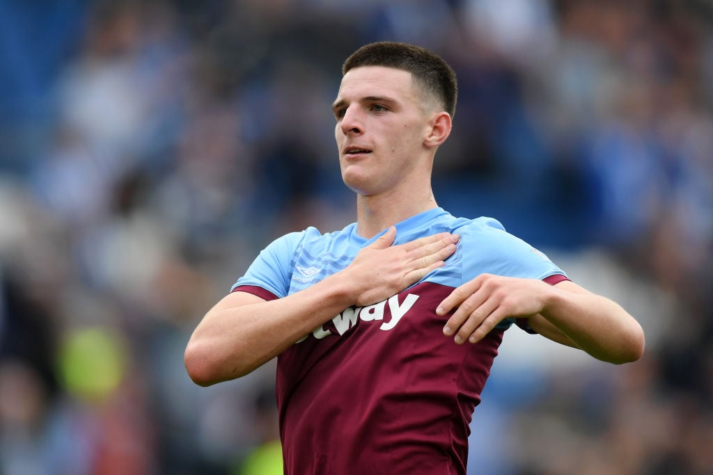 If it was Rodri they'd be raving but it seems West Ham star Declan Rice has to run the gauntlet of hate
