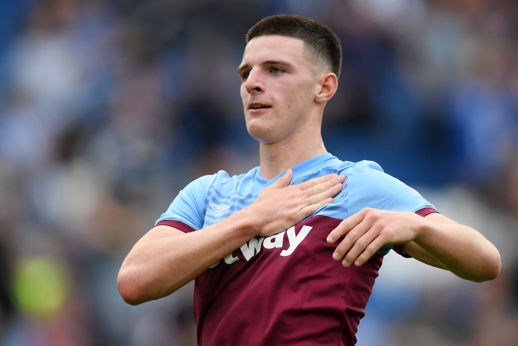 West Ham should accept nothing less than £100m for Declan Rice