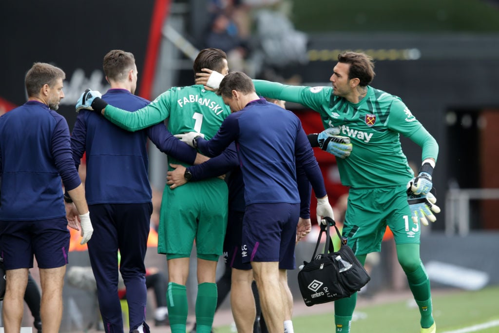 David Gold provides Lukasz Fabianski injury update on Twitter