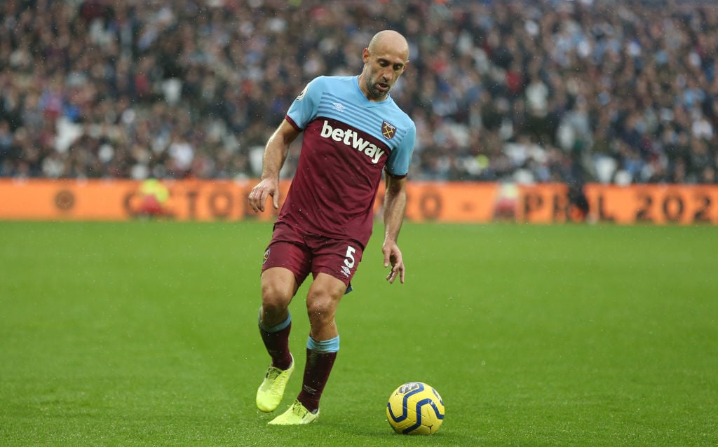David Moyes shares what Pablo Zabaleta told West Ham players in dressing room after Gillingham win