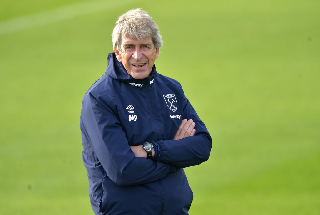 Report claims Manuel Pellegrini has dropped a big hint over selection change for Spurs with West Ham training ground move