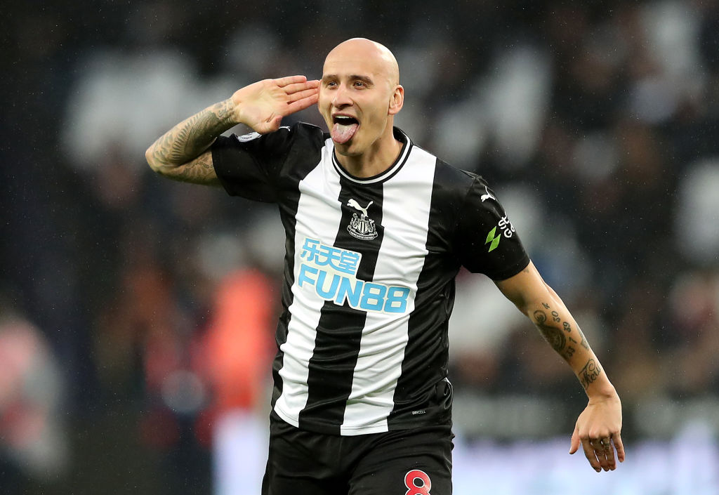 Report: Newcastle star Jonjo Shelvey is aware West Ham want to sign him