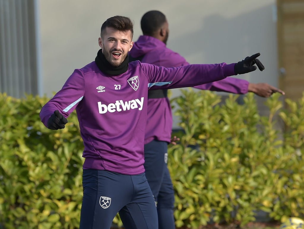 West Ham boss David Moyes says he expected more from Albian Ajeti against West Brom yesterday