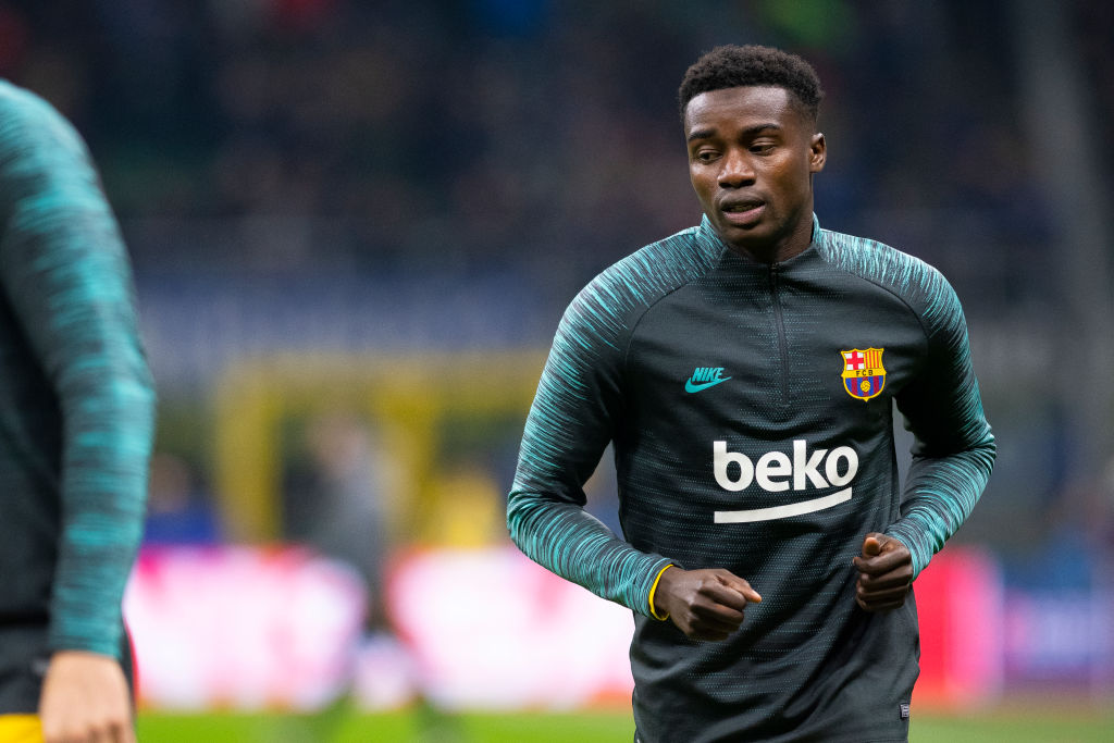 Report: West Ham could go back in for Barcelona right-back Moussa Wague in the summer