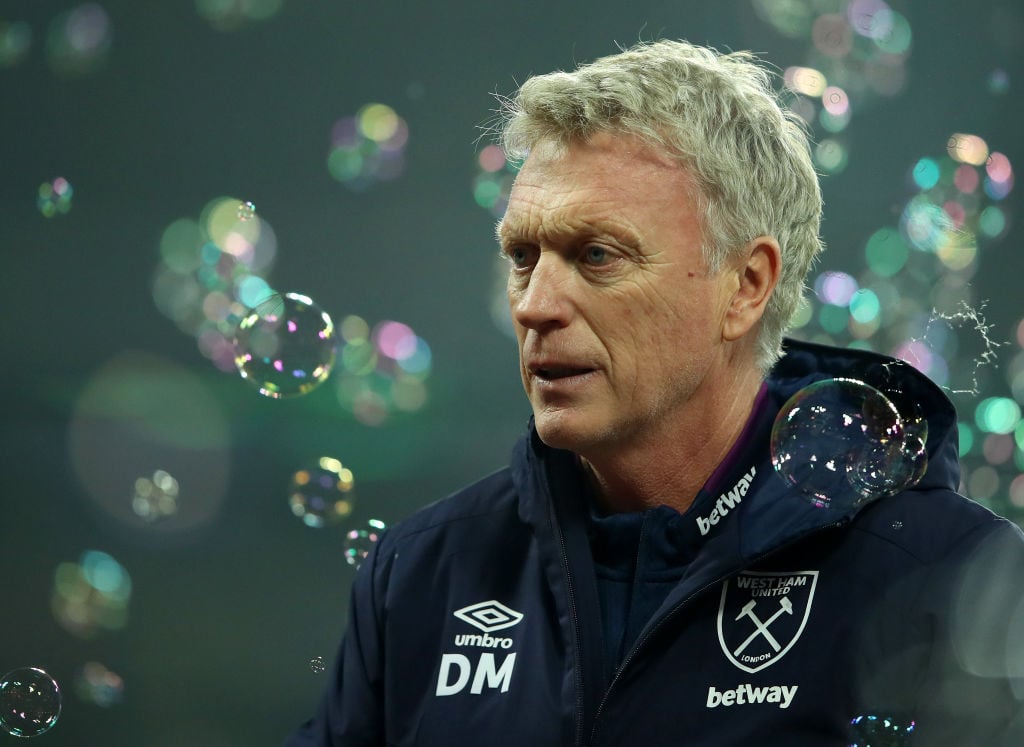 West Ham boss Moyes responds when asked about no pre-game announcement welcoming him back