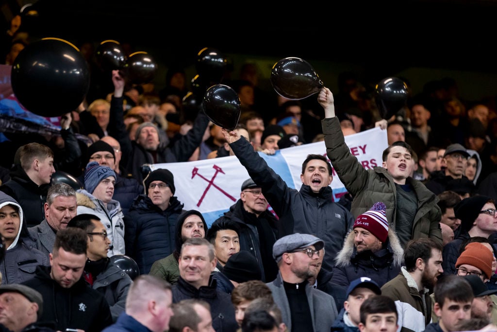 West Ham fans react to claims retracted stands and athletic track could return to London Stadium