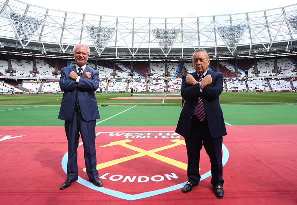 West Ham owners welcome return of fans but PM's initial small-scale plans do not make financial sense