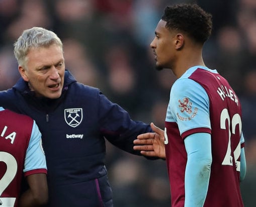 Sebastien Haller insists he is happy at West Ham and has a message for David Moyes
