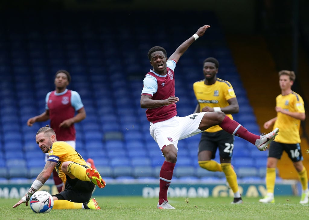 Southend United v West Ham United U21 - EFL Trophy