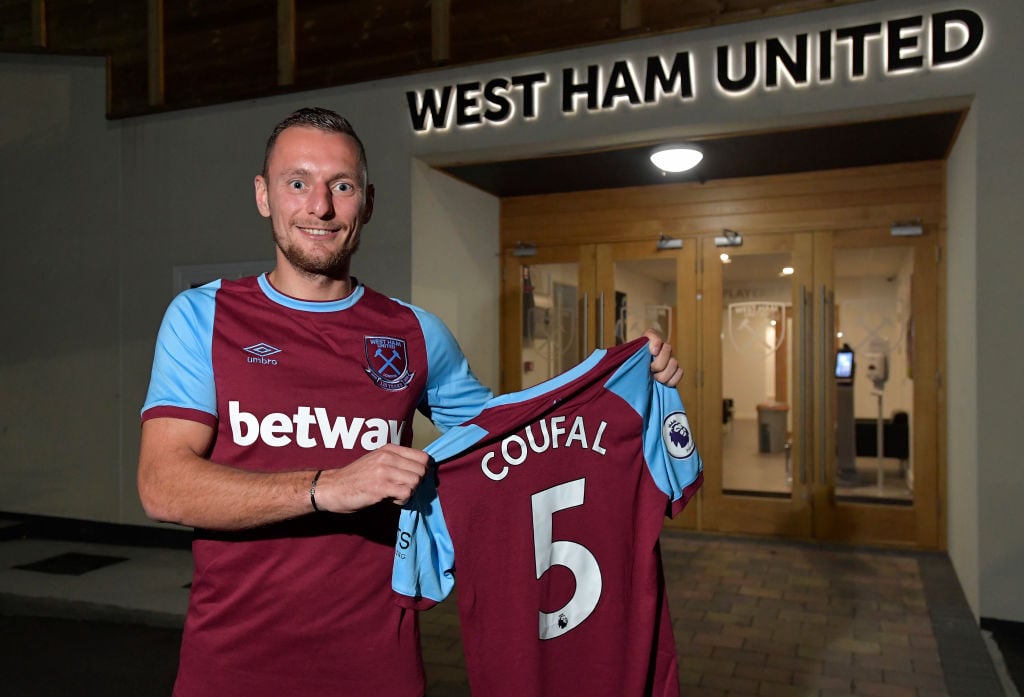 West Ham United Unveil New Signing Vladimir Coufal