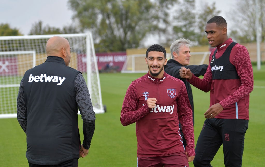 Fans will love what Said Benrahma asked his new West Ham teammates on first day of training