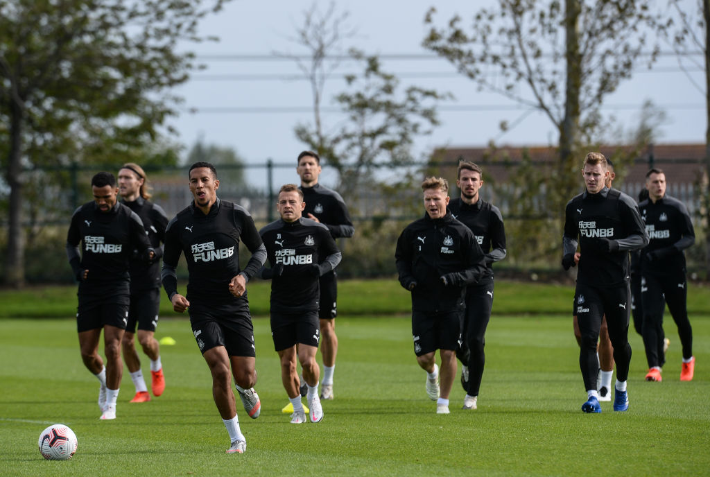 Newcastle United Training Session
