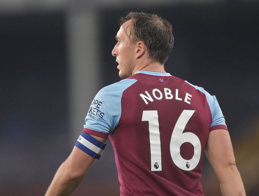 Mark Noble gets dream send off against defending Champions Man City one week after 35th birthday