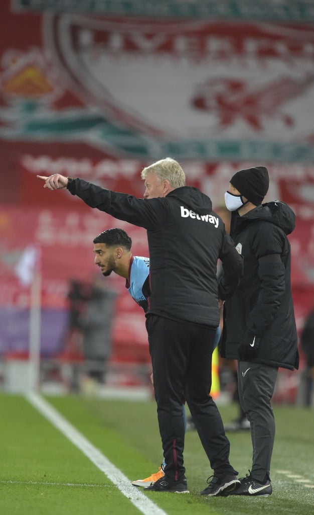 David Moyes' reaction to 45th minute Benrahma incident tells us all we need to know
