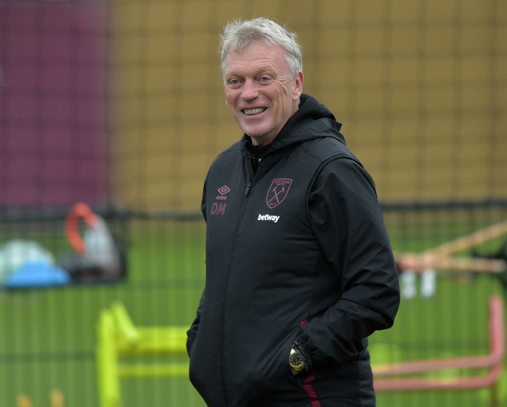 David Moyes said new boy Frederik Alves Ibsen was one for the future but he has been pictured training with first team already