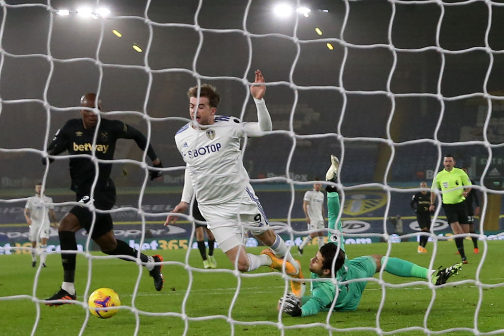 West Ham fans fume at something Leeds ace Patrick Bamford did but they have wires crossed
