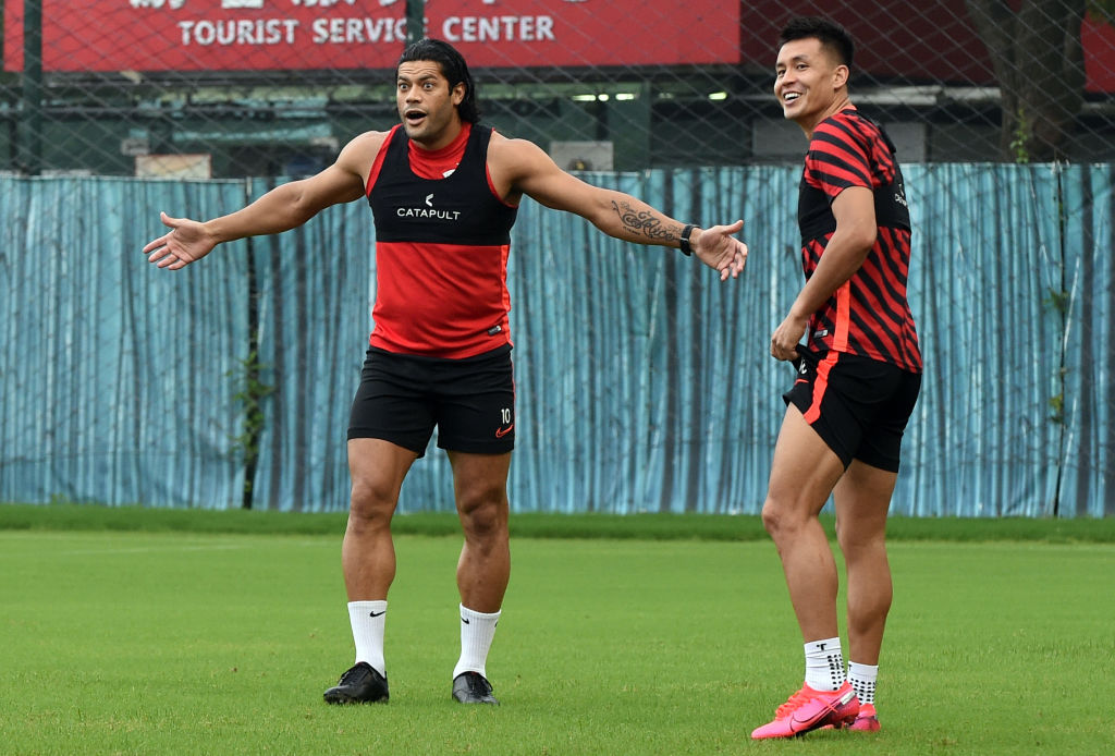 Shanghai SIPG Training Session