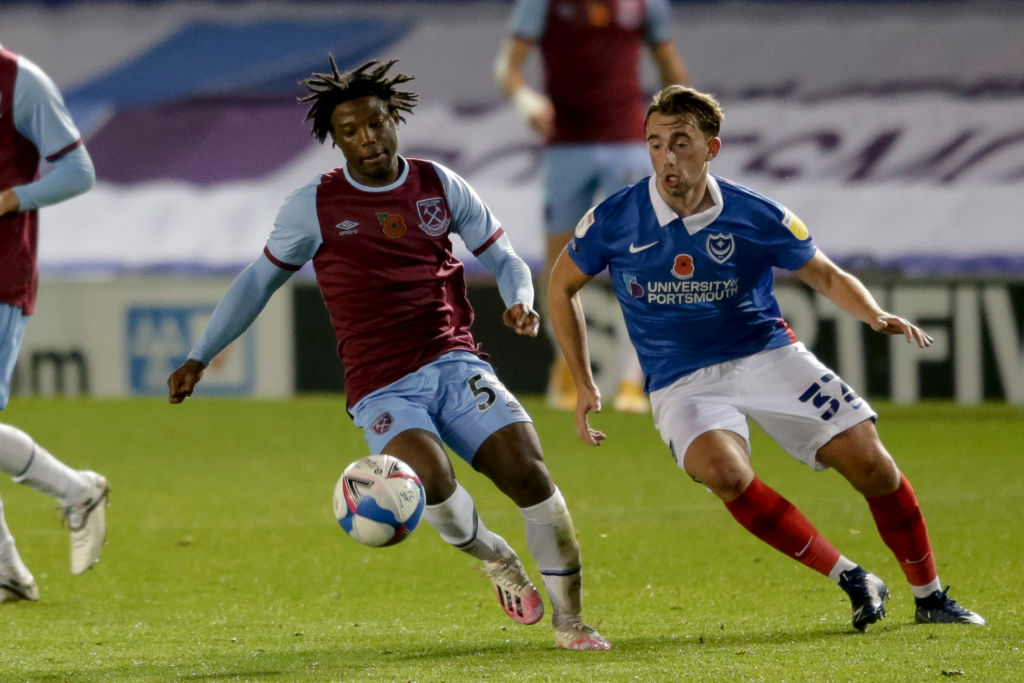 Portsmouth v West Ham United U21 - EFL Trophy