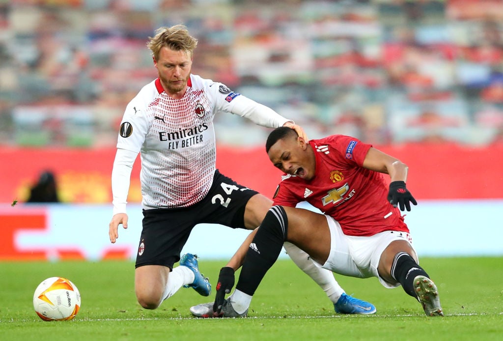 Manchester United v A.C. Milan - UEFA Europa League Round Of 16 Leg One