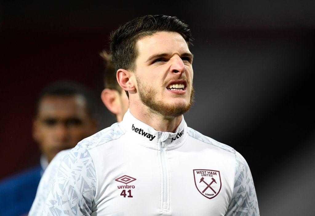 Declan Rice comment in bullish new interview will raise grave concerns over his West Ham future