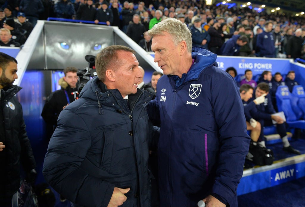 Brendan Rodgers waxes lyrical about West Ham and David Moyes's fantastic four