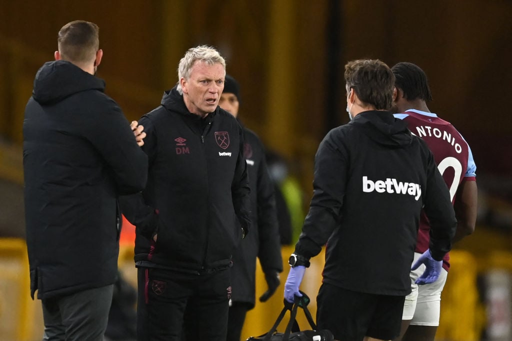 David Moyes speaks out on plans to cope without injured Michail Antonio