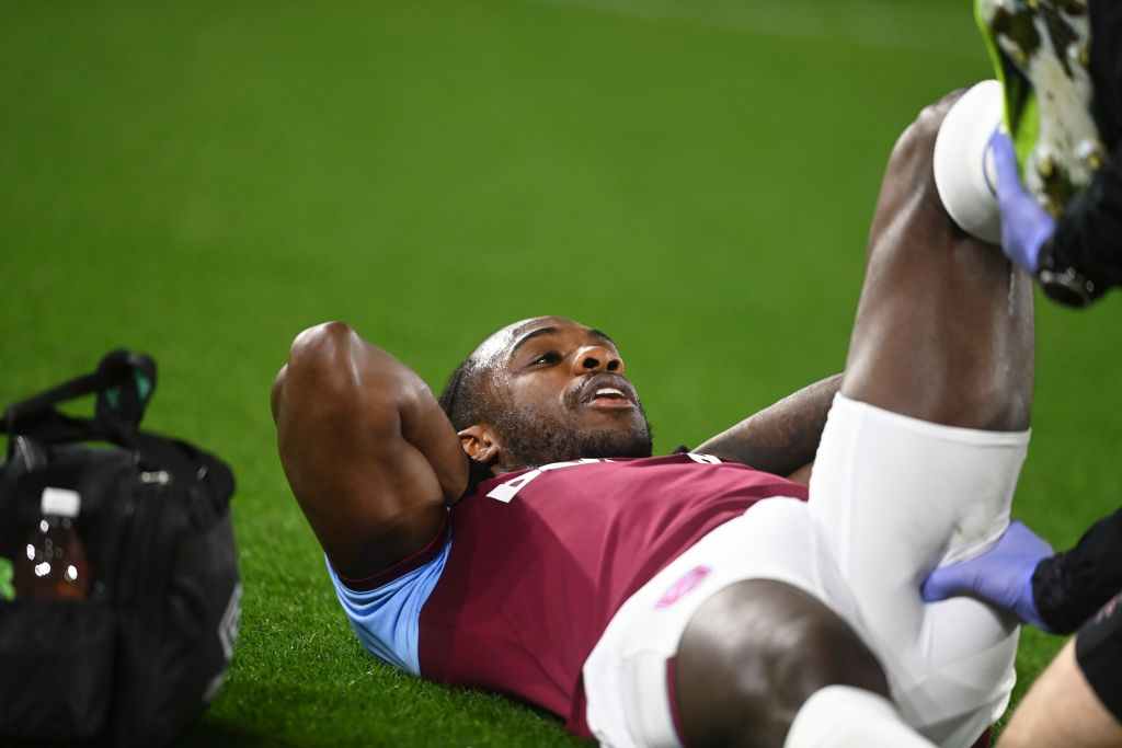 West Ham star Michail Antonio opens up on hamstring injury concerns as club's only striker