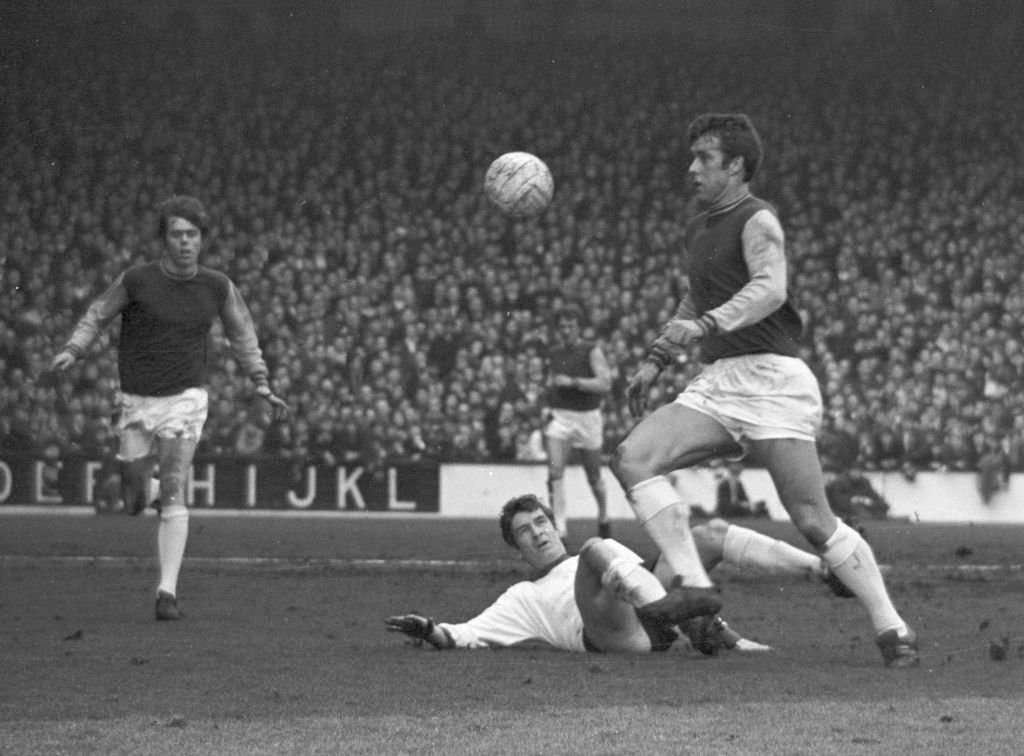 Geoff Hurst Of West Ham Utd
