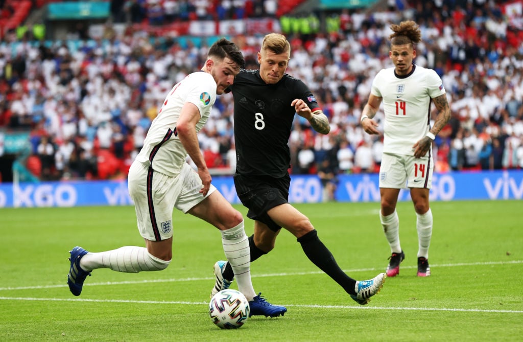 Toni Kroos allegedly retires from Germany, West Ham fans blame Declan Rice