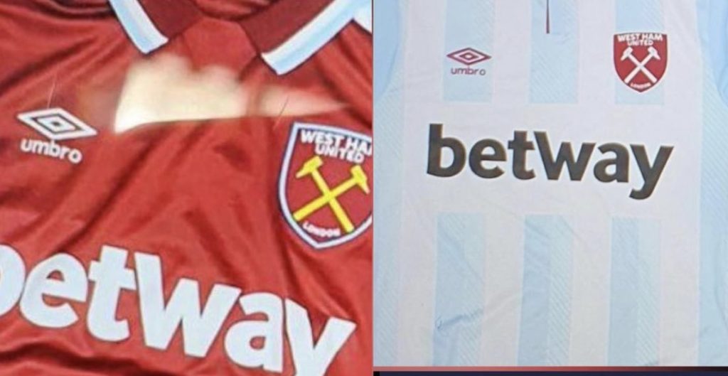 Umbro 2021-22 West Ham United Away Shirt Leaked