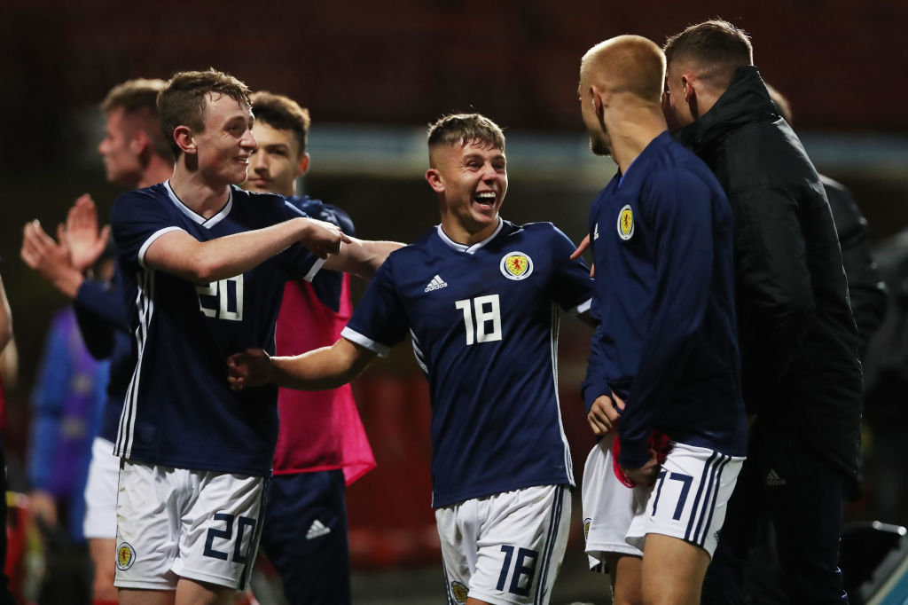 Scotland v Germany - UEFA Under 19 European Qualifier