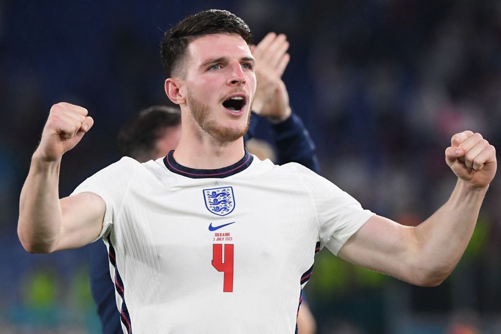 Declan Rice recognised by UEFA after official EURO 2020 Technical Report