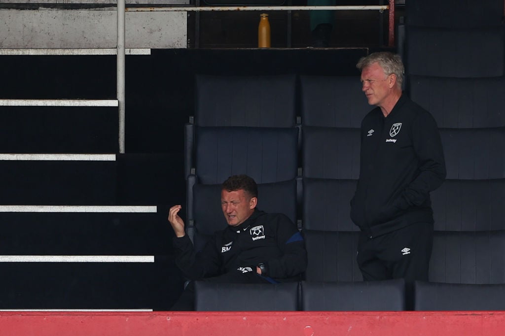 Workaholic David Moyes spotted in crowd on West Ham scouting mission at international match